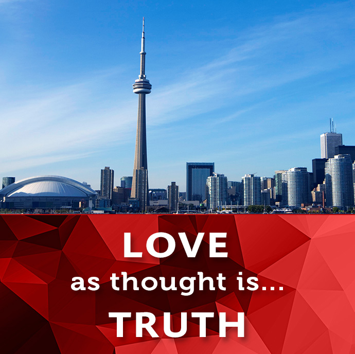 Love as thought is Truth.
