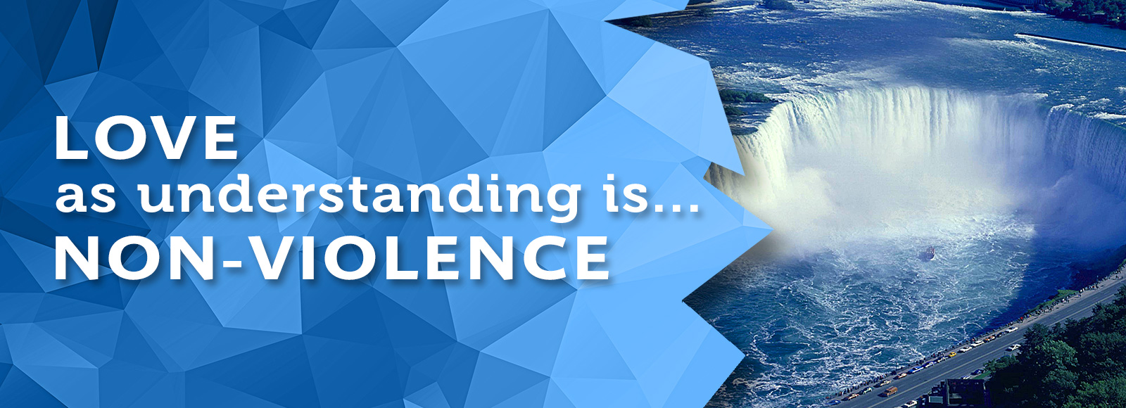 Love as understanding is Non-violence.