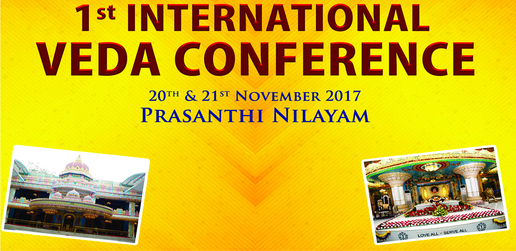 First International Veda Conference SSSSO India Sri Sathya Sai